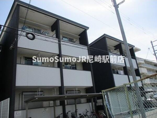 ジュネス姫里Ⅱの外観|落ち着いた雰囲気の外観です