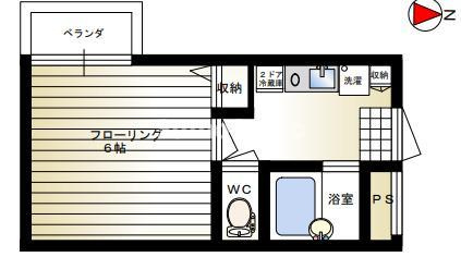 シャルムメゾン本庄の間取り