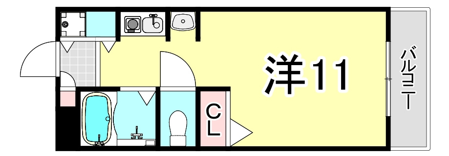 ジョイフル東灘Ⅱの間取り