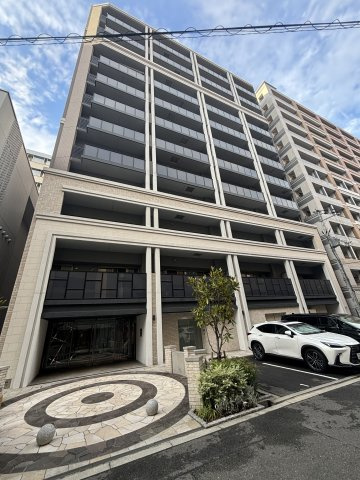 ショウエイ靭のエントランス|ゆとりのあるエントランスです