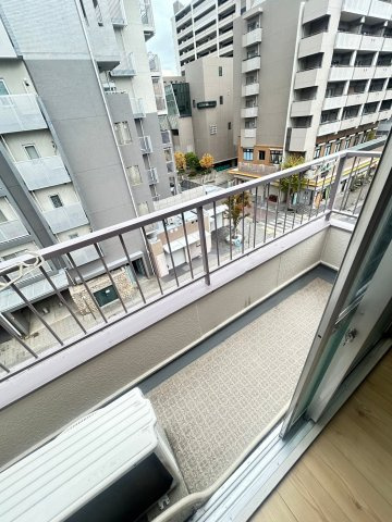 シンエーハイツ六甲道のバルコニー