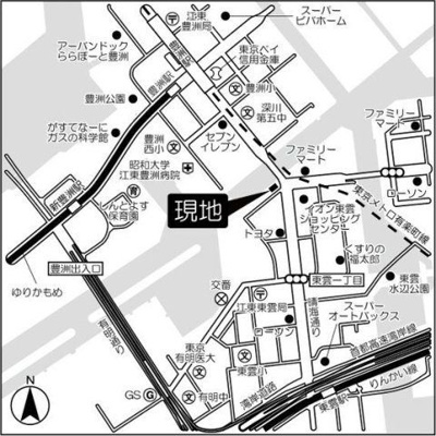 【地図】 | プロスペクト東雲橋