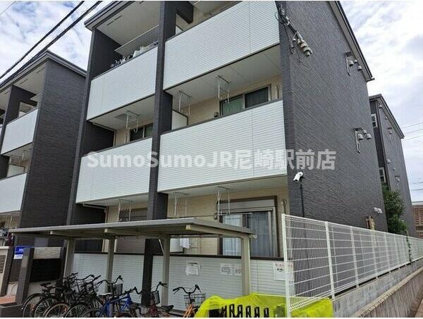 ジュネス姫里Ⅰの外観|外観は落ち着いています