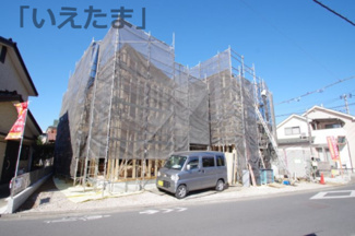 【外観】 | 【仲介手数料無料！！】府中市南町3丁目　新築戸建て（全2棟）NO.2棟　5880万円 | 令和8年1月31日撮影　建設中