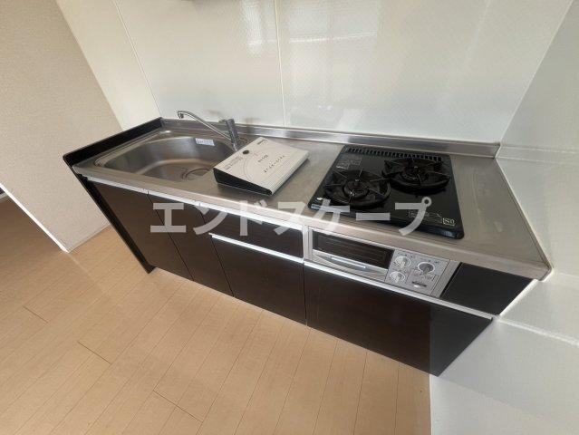 フォンテーヌ デュオのキッチン|高崎、前橋のお部屋探しはエンドスケープまで！お客様の理想お聞かせ下さい♪