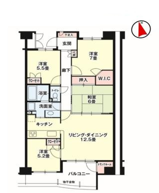 ルネ・グランテラスの間取り|新白岡駅徒歩3分！電車通勤や通学にも便利な立地です♪