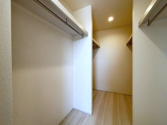 リーブルガーデン　岐阜市河渡　全5区画分譲の収納|ウォークインクローゼット