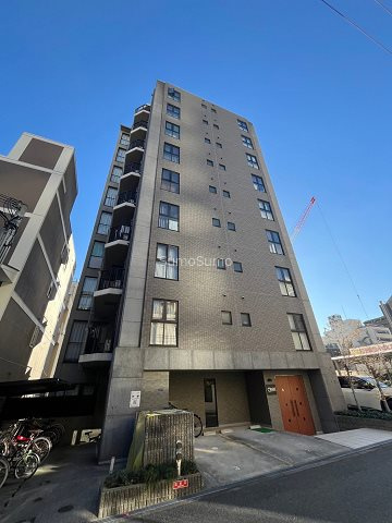クレイドル上町Ⅱの外観|外観もきれいです