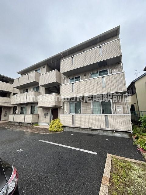 クレールメゾン中田B棟の外観|外観は落ち着いています