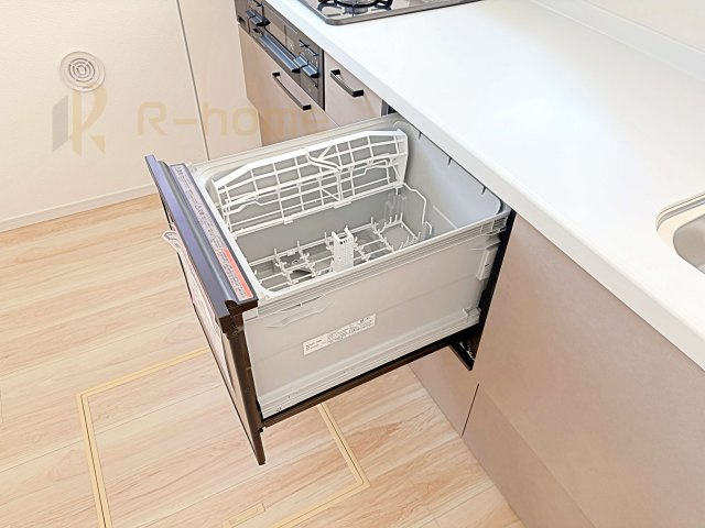 稲敷郡阿見町55期　新築戸建て　1号棟の設備|ビルトイン食器洗い乾燥機付き！とってもラクラク嬉しい時短アイテムです♪