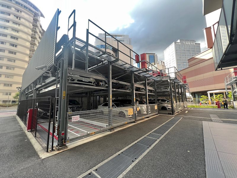 クレヴィアタワー神戸ハーバーランドの駐車場