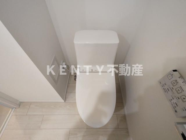 【トイレ】 | LUORE池上Ⅱ | 清潔感のあるトイレです