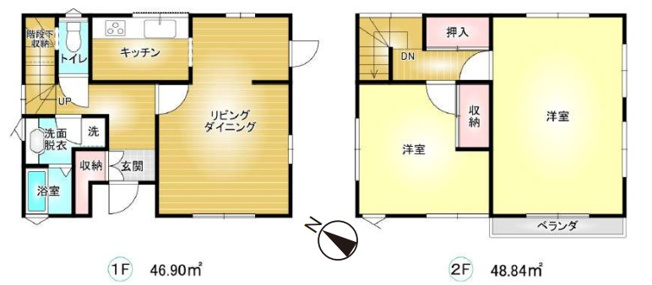 【間取り】 | 前橋市下大島町　中古住宅