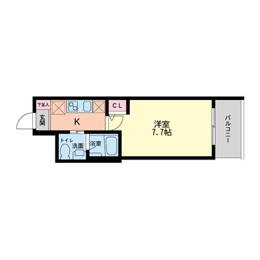 セレニテ本町グランデの間取り