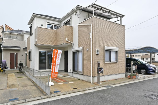 尼崎市大島1丁目中古戸建｜4LDK+駐車1台可の外観|阪神本線「武庫川」駅徒歩19分の立地×2026年1月リフォーム室内リフォーム済！即日のご内覧が可能です。皆様からのご連絡を心よりお待ちしております。