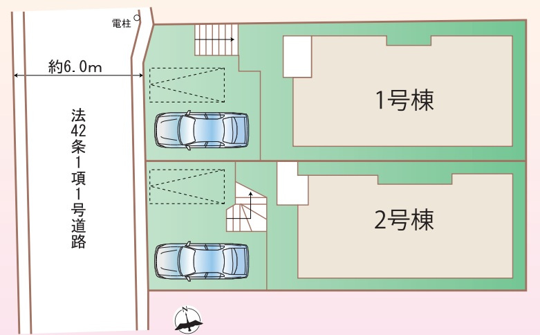 神戸市垂水区桃山台3丁目の区画図