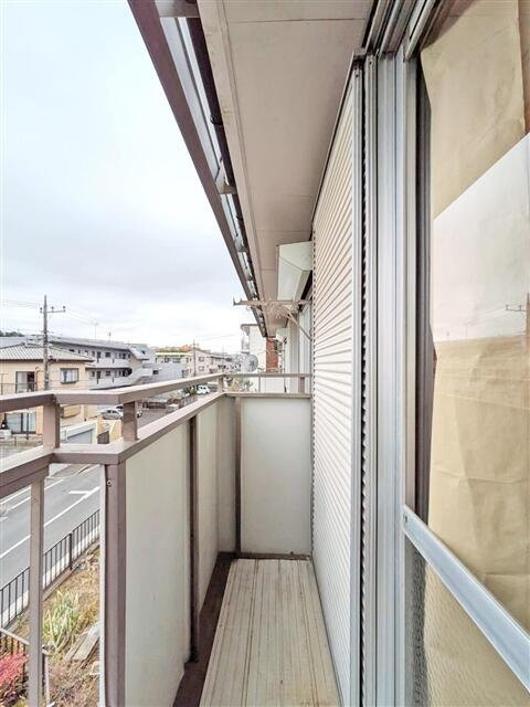 フォーブル平尾Ｂ棟のバルコニー