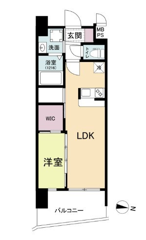 セレニテ神戸ミラクシュッドの間取り
