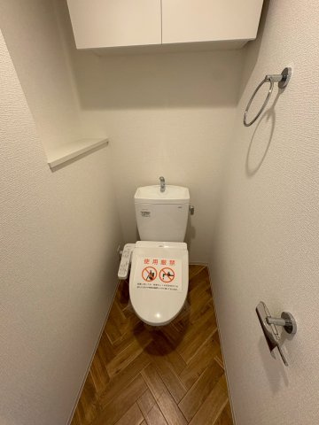 セレニテ神戸ミラクシュッドのトイレ|シンプルで使いやすいトイレです