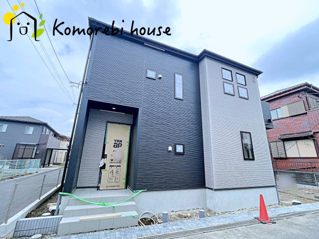 桶川市南　2期　新築一戸建て　グラファーレ　01の前面道路含む現地写真|26/4/28