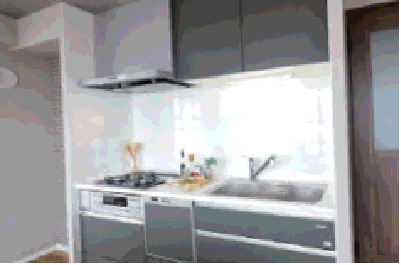 藤和ライブタウン立花のキッチン