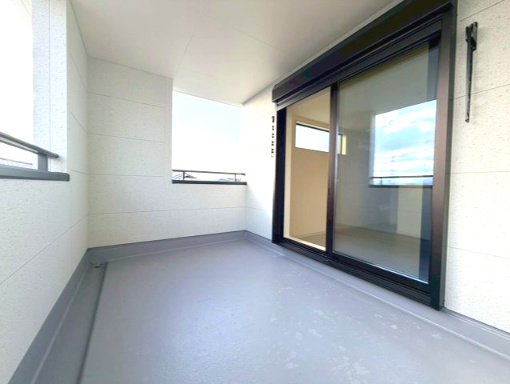 岸和田市池尻町3期全2棟リーブルガーデン　2号棟のバルコニー|陽当たり良好なバルコニーです