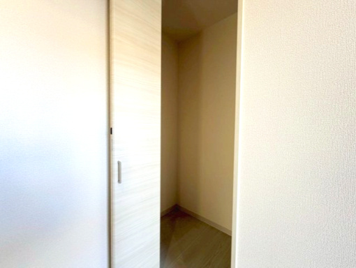 岸和田市池尻町3期全2棟リーブルガーデン　2号棟の収納|小物を収納するのに便利です