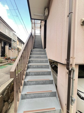 コーポ畑原のエントランス