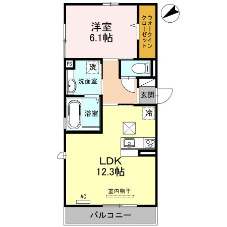 サザングレイスⅡの間取り
