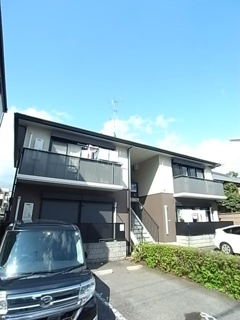 ドミール北園2番館の外観|落ち着いた雰囲気の外観です