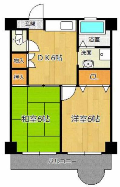 ネクステージ塚口５番館の間取り