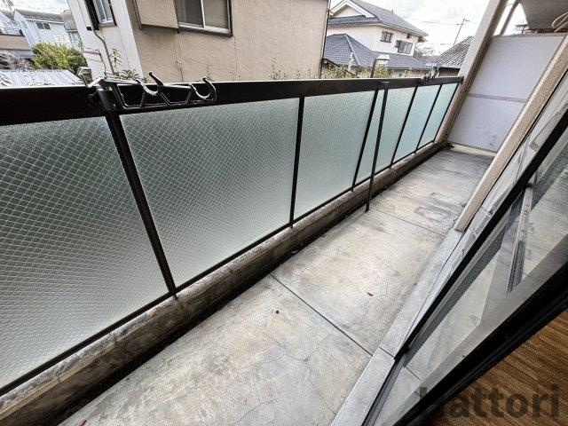 ケントマンションのバルコニー