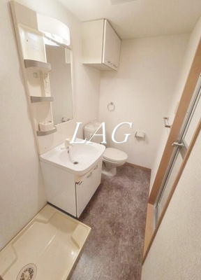 【洗面所】 | ルロワ津田沼 | 洗面台です。