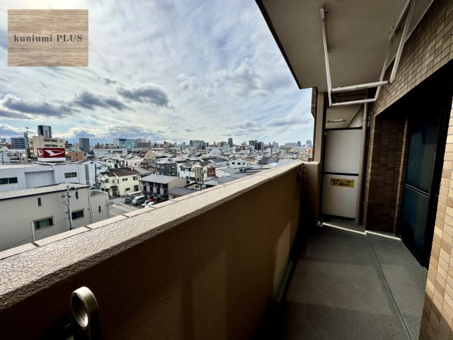 ライオンズマンション城東緑橋のバルコニー