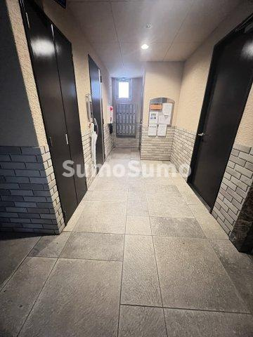 ドエル芦屋WESTのロビー|落ち着いたロビーです