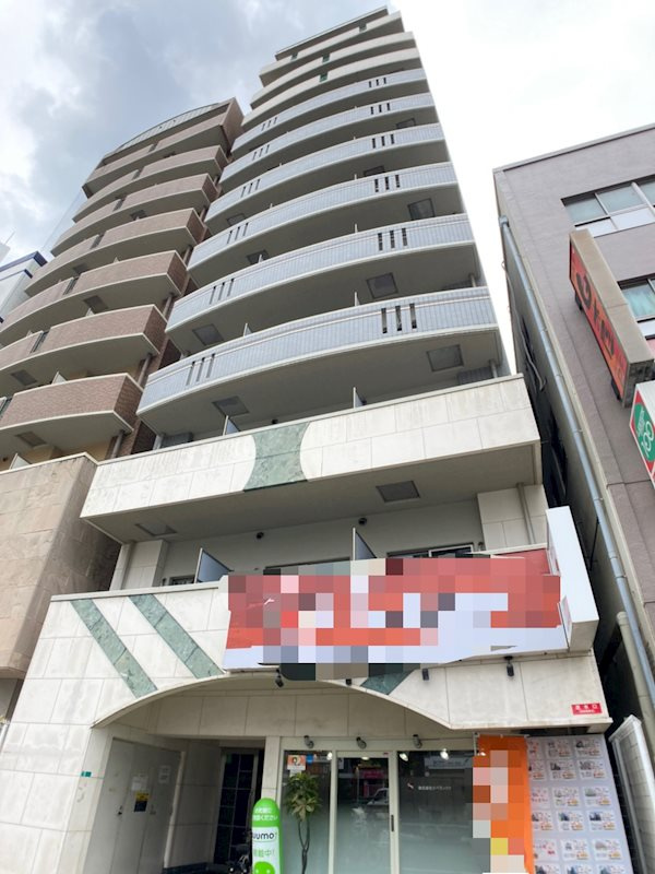サウスヒルズ難波Ⅲ番館の外観|おしゃれな外観です