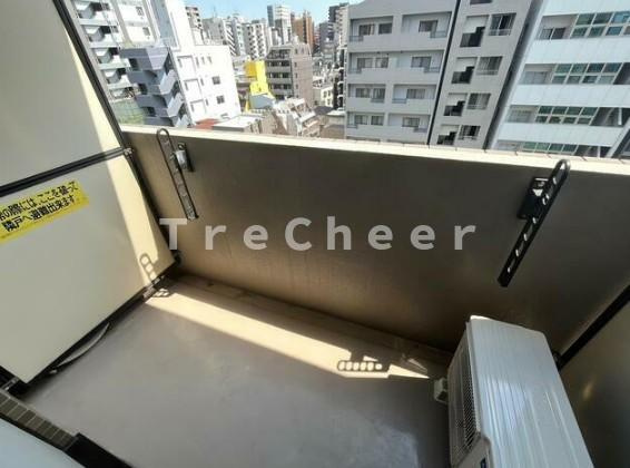 フェニックス早稲田のバルコニー