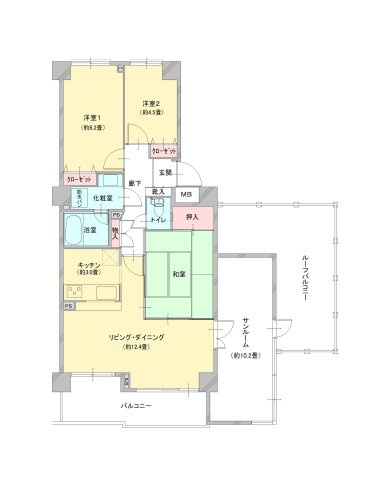 ツインエルシティ千葉壱番館