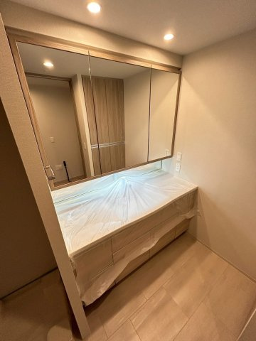 パークシュロス芦屋の洗面所