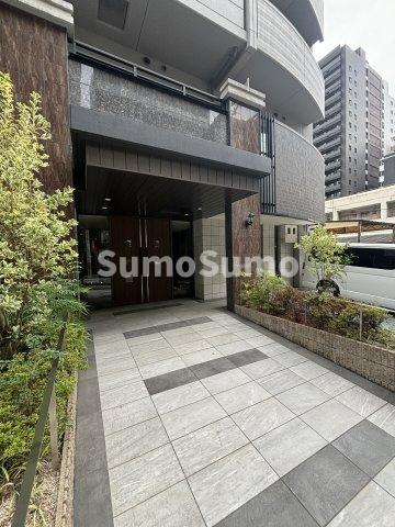 パークフラッツ安堂寺町のエントランス|清潔なエントランスです