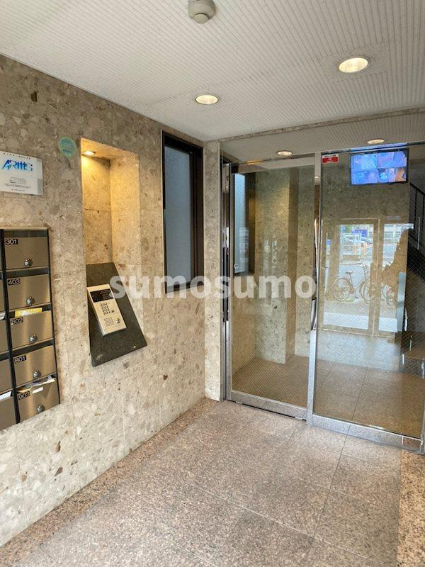 ノールハイツのエントランス