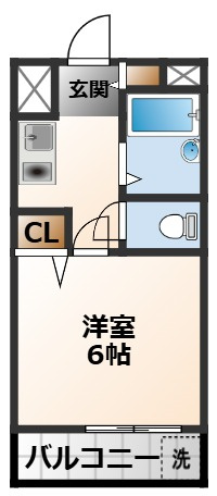 【間取り】 | 多田マンション