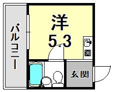 サンシャイン山手の間取り