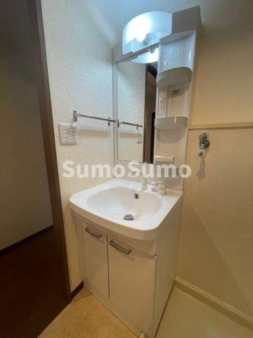 サンクラッソ湊川公園駅前の洗面所|忙しい朝には欠かせない洗面所です