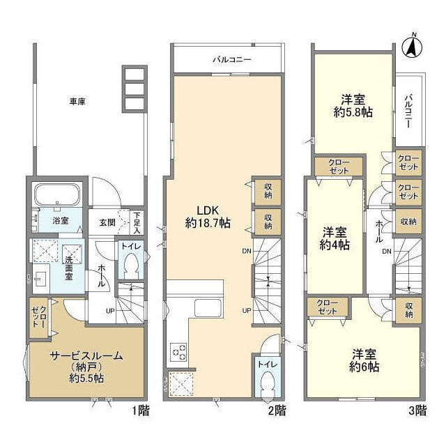 Kolet行徳西#05の間取り