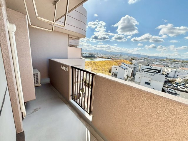 シャルマンフジ熊取 壱番館のバルコニー|バルコニー