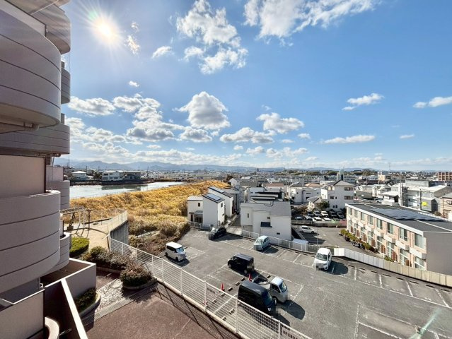 シャルマンフジ熊取 壱番館の展望|バルコニーからの眺望
