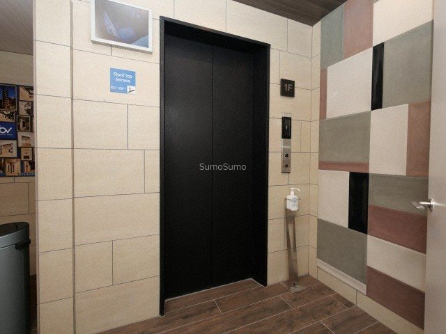 ブエナビスタ難波元町のロビー|清潔なロビーです