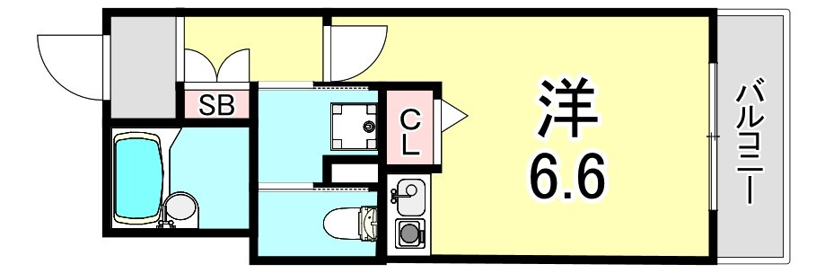 シェモア板宿の間取り