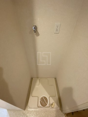 【洗面所】 | アビエール松屋町 | アビエール松屋町　室内洗濯機置き場